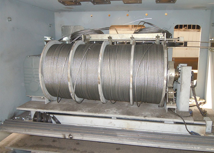 Silver Spooling Offshore Winch Customization Drum Shells For Deck Offshore