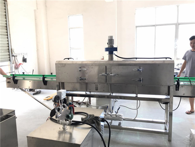 120w Mini Electric Heat Shrink Tunnel Machine For Bottles