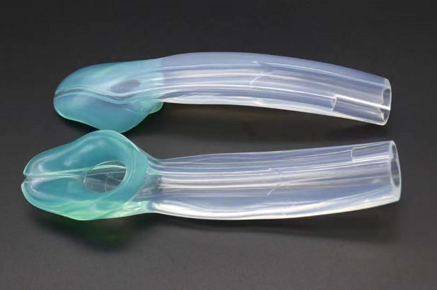 High Performance Single Eco Friendly Silicone Non Inflatable Cuff Laryngeal Mask Airway