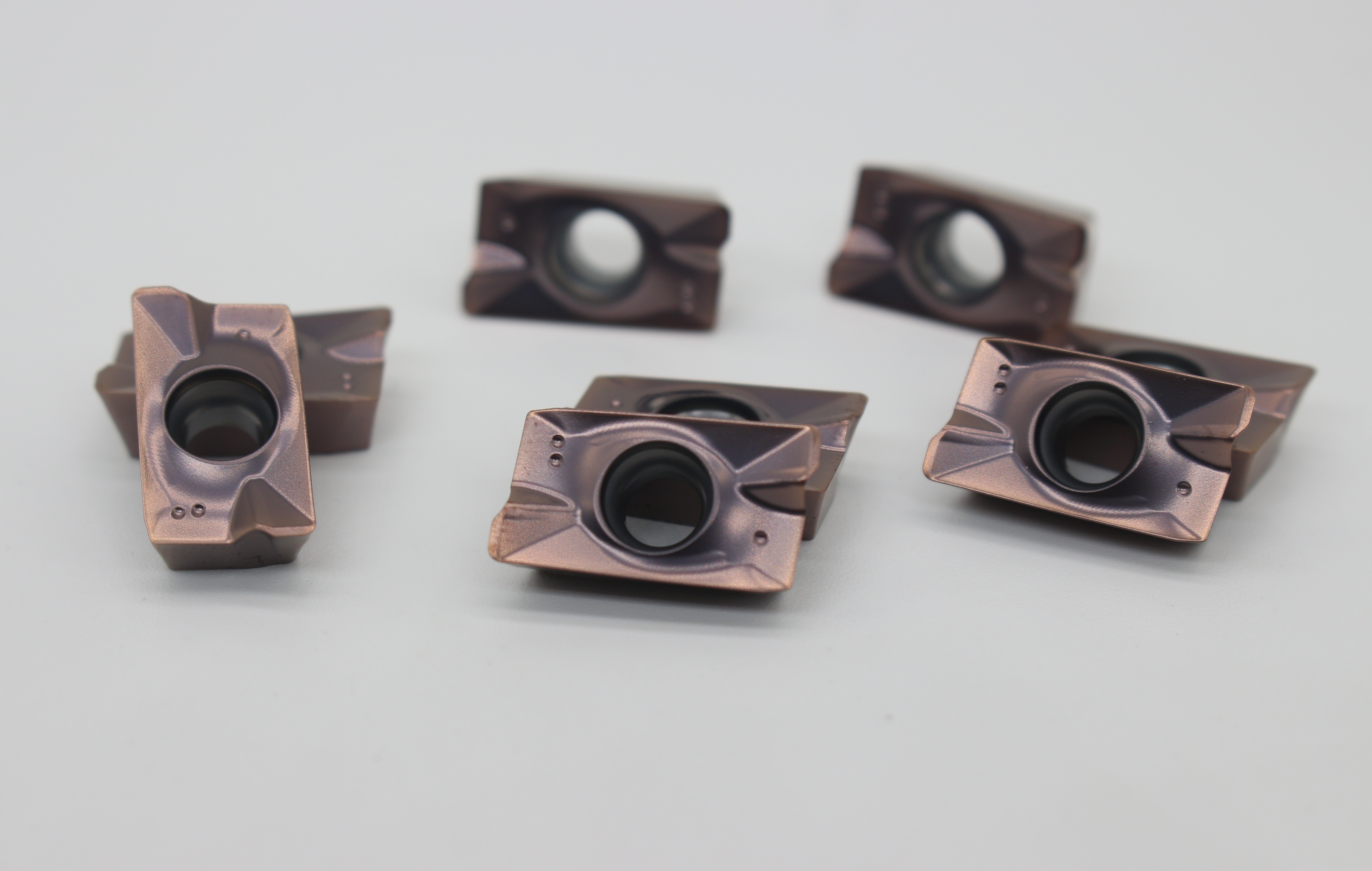 Milling Cnc Carbide Insert For Cast Iron Cutting APMT1604PDER Tungsten