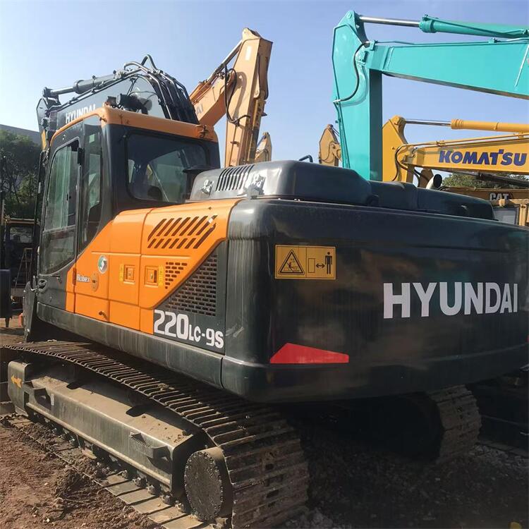 Original Used crawler Hyundai 220LC-9S Hydraulic Excavator 22 Ton made In Korea