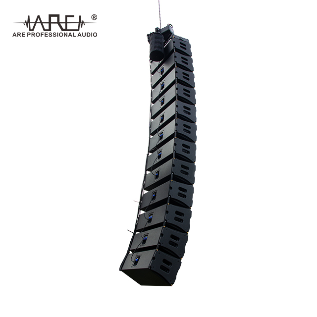 ARE AUDIO dual 8 inch high-fidelity outdoor line array speak for gym