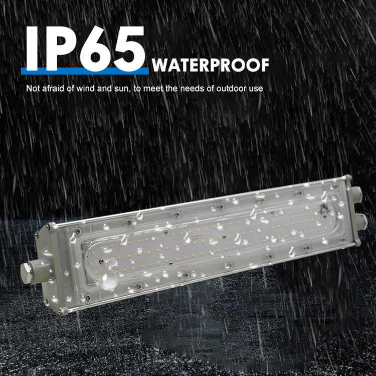 Led Explosion Proof Linear Light 200w Using Die-Cast Fin Heat Dissipation Technology