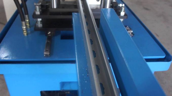 New design Mitsubishi PLC Control Automatic Solar Strut Roll Forming Machine made in China