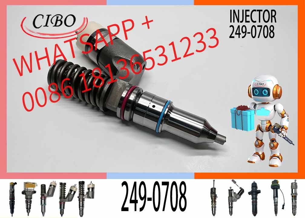 Common rail diesel fuel injector 249-0708 212-3462 10R-0961 212-3463 10R-1258 212-3465 For C11 C13 Engine