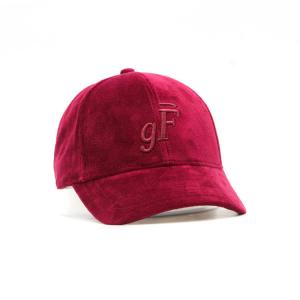 Buy cheap Unisex Adults Velvet Fabric Embroidered Baseball Caps 6 Panel For Winter product