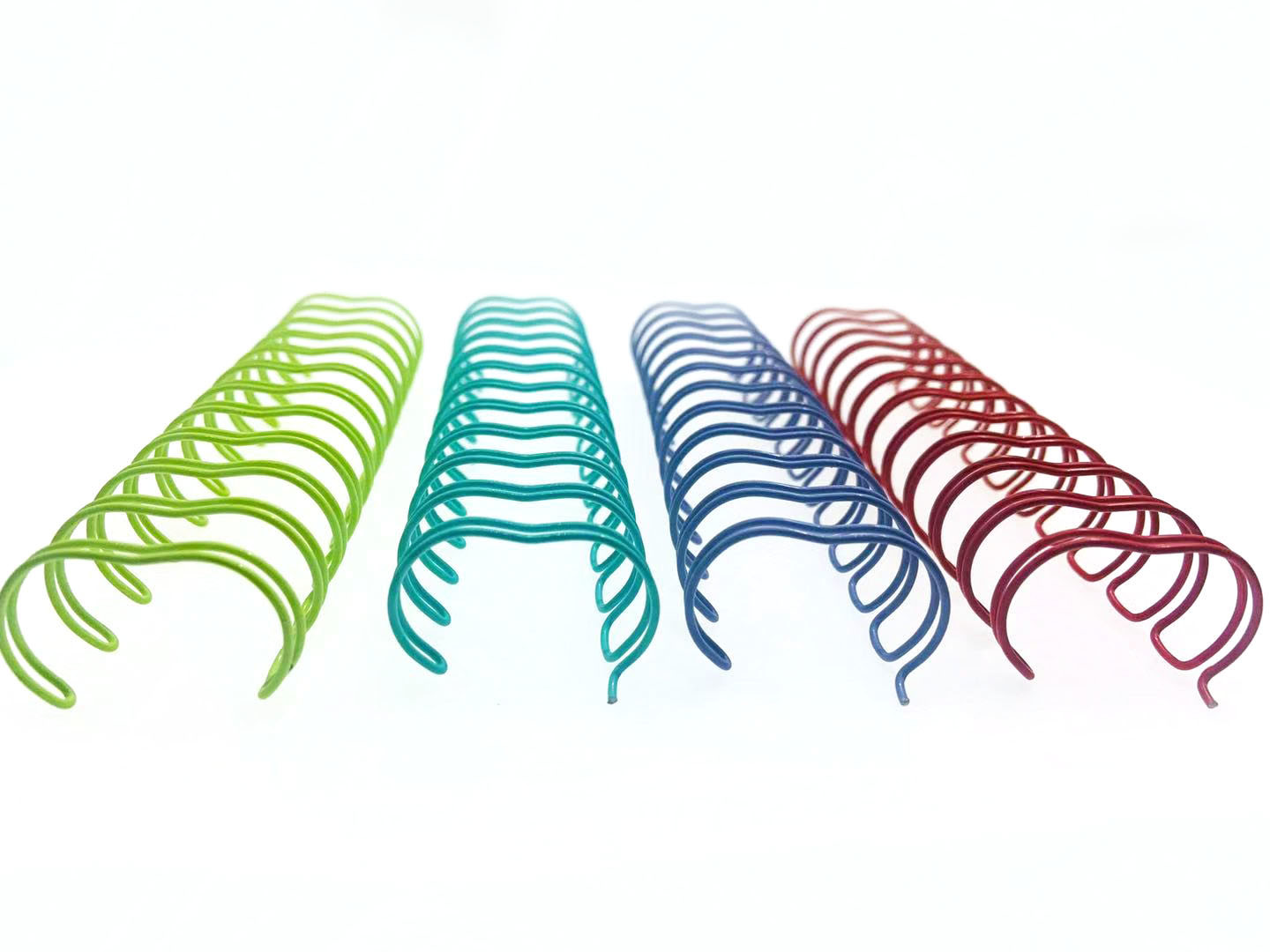5/8" - 1-3/4" 2:1 Pitch Twin Loop Wire O Bindings For Notebook