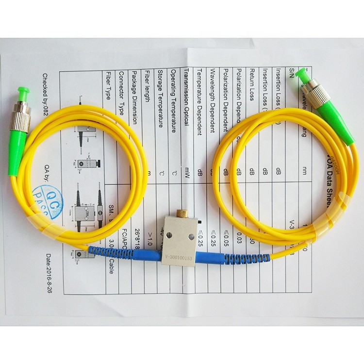 Single Mode 1310/1550nm VOA Variable Optical Attenuator FC/APC