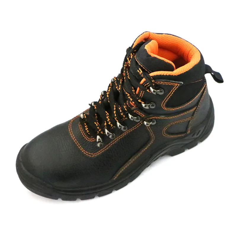Construction Work Boots S3 / SRC Slip Resistant Steel Toe Boots For Men