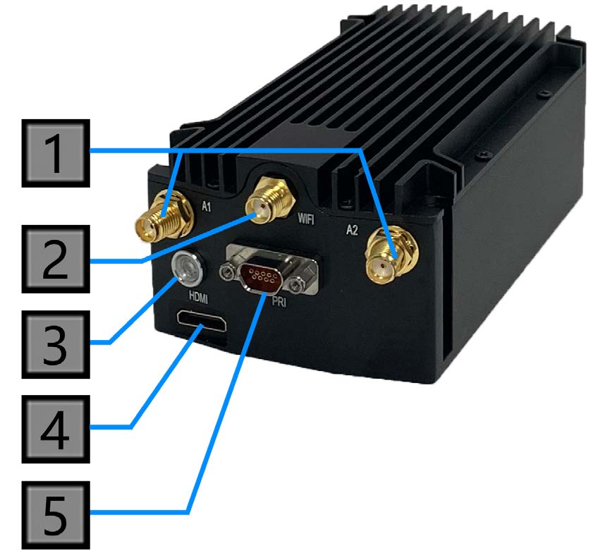 Top-Notch DDL Airborne Modem Radio Ethernet 900 Mhz