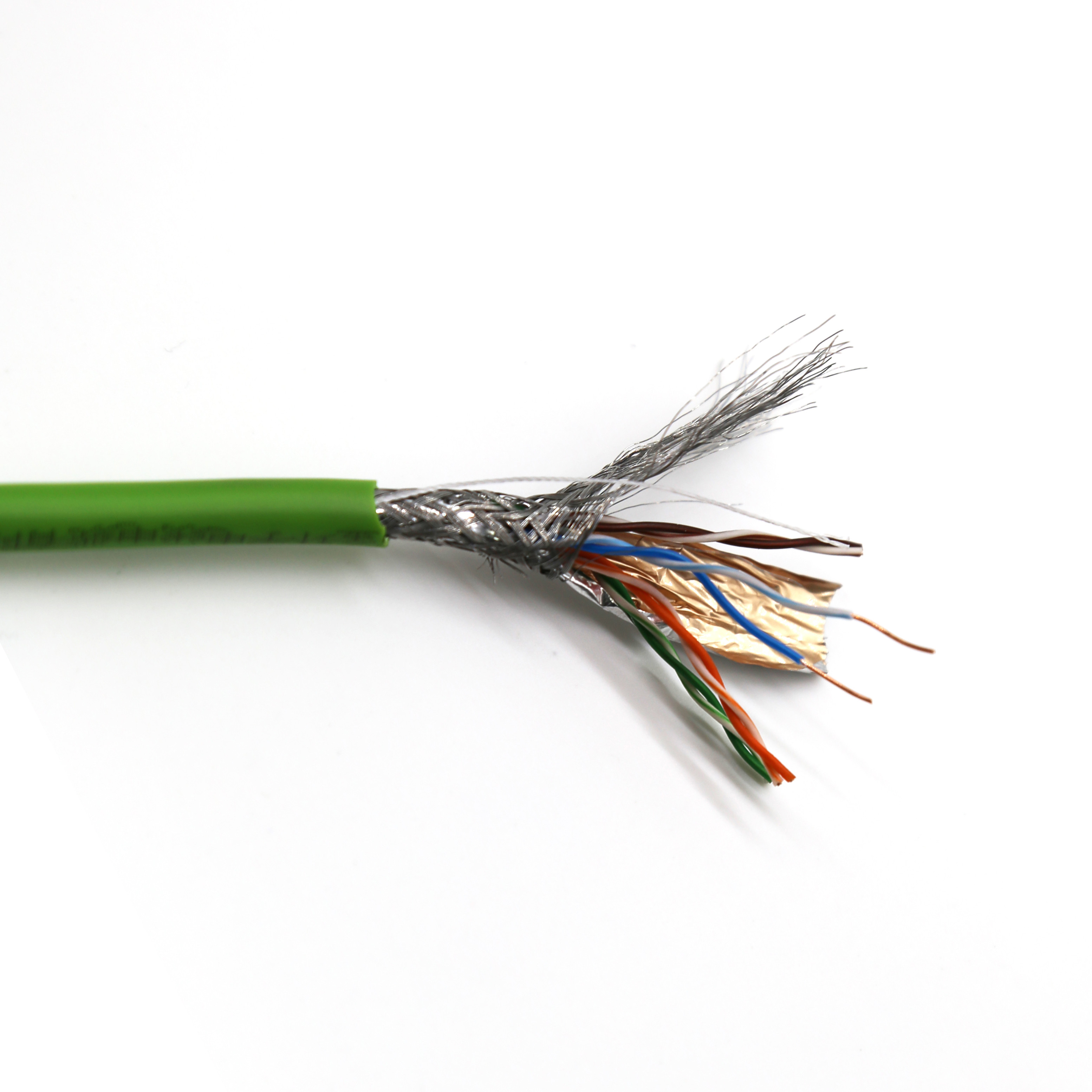 High Speed Network Cable , Cat5e SFTP LAN Cable 550Mbps Copper Conductor