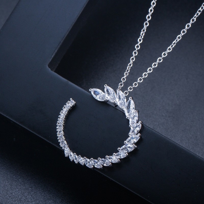 Fashion Wedding Bridal Jewelry Sets Crystal Antique Bronze Jewelry Set Necklace Earrings Bracelet Rings Christmas