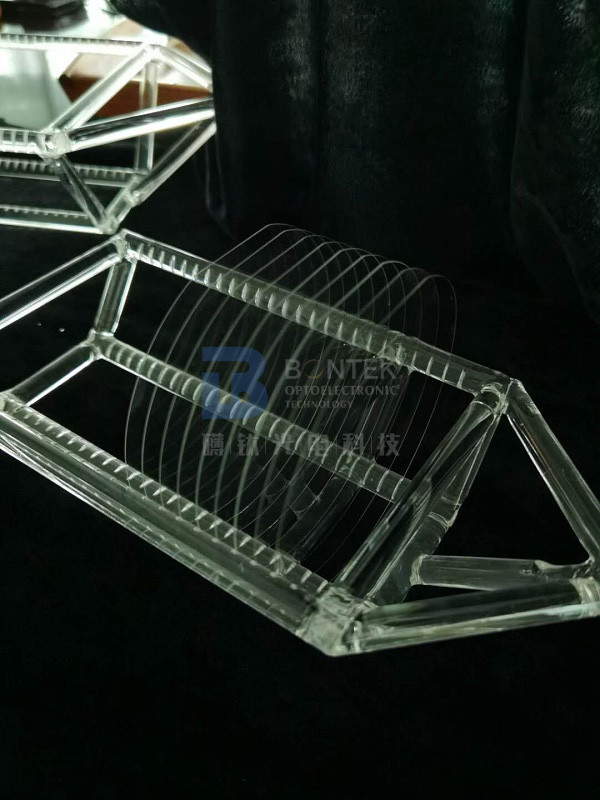 4 Inch Double Side Polish Lithium Niobate Wafer 128Y Cut For SAW Filters transducers