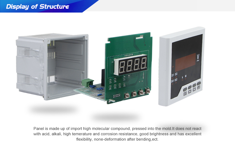 CN-AV31 96*96 cheap Single Phase Voltage Voltmeter 0-500Vac