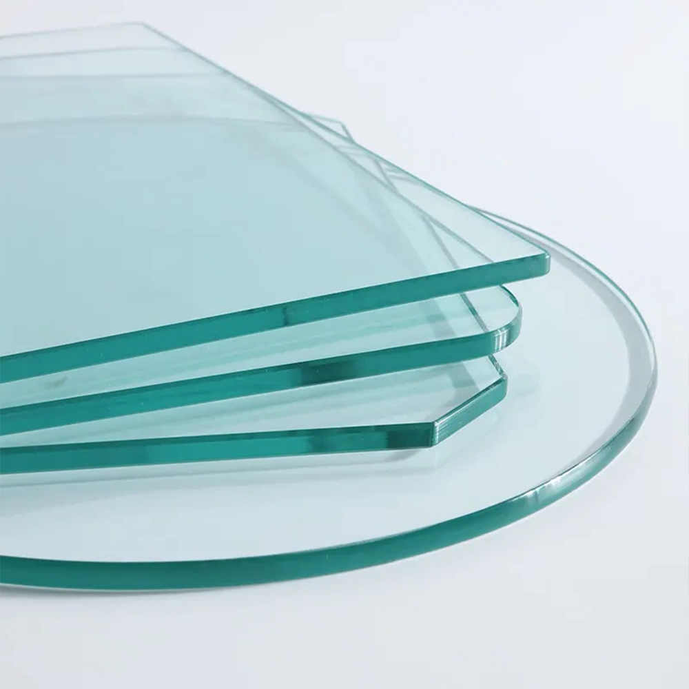 Smooth Glass Texture Thick Transparent Window for Building Unbreakable Tempered Glass