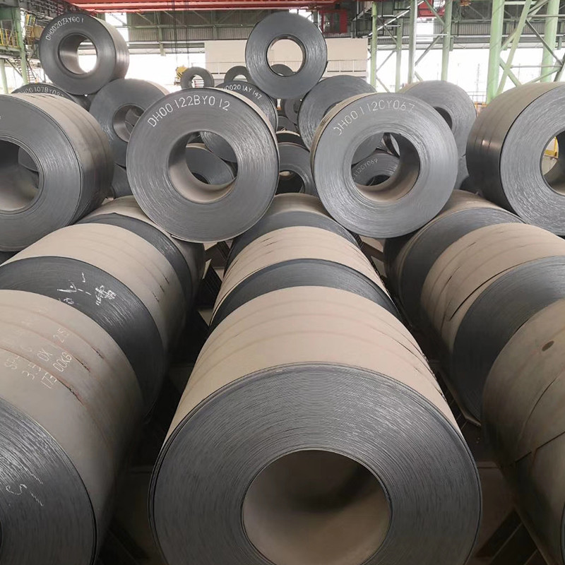 Manufacturer SS400 Q235 Q345 MS Iron Black Metal Hot Rolled Carbon Steel Coil