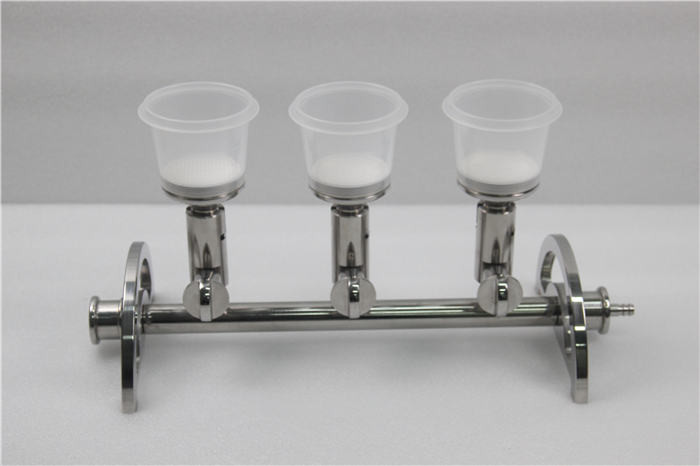 SS Vacuum Filter Manifold Membrane Filter Holder 0.45μM Membrance Water Pre Filter