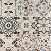 Sublimation Ceramic Art Balcony 10mm Living Room Porcelain Floor Tile