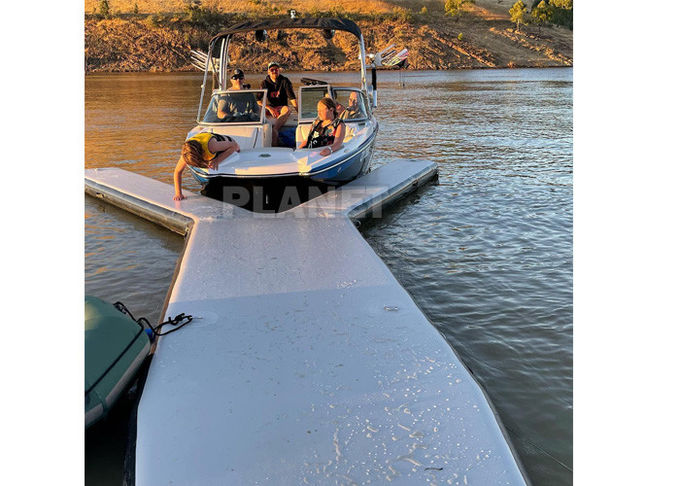 20cm DWF Floating Inflatable Boat Dock For Parking