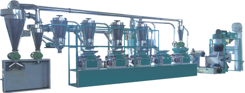 10-20 Ton Automatic Feeder Wheat Milling Machine for South Africa Flour Milling Plant