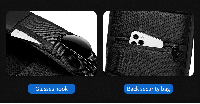 Factory new design hot sell bulk travel shoulder Chest bag korean crossbody custom men sling bag