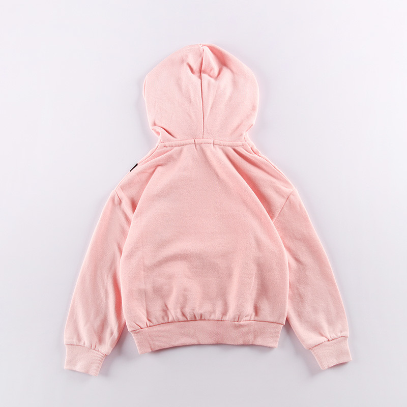 Kids Casual Pure Cotton Terry Cloth Hoodie For Autumn