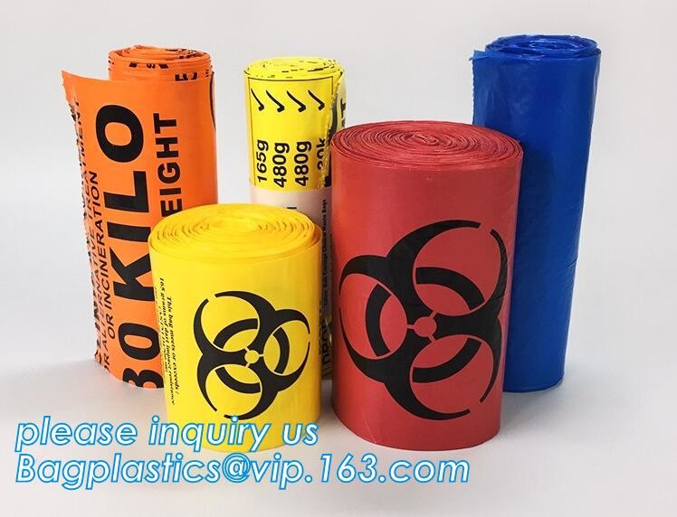Biodegradable disposable trash plastic bag for garbage oxo biodegradable garbage bags, Medical Trash Bin Liner Bags Bioh