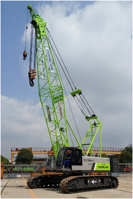 25 Ton 50 T 55 Ton 75ton Crawler Crane Lifting Machine with Other Hydraulic Pump Top