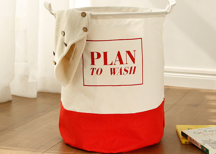 Toy storage bag Foldable washing laundry clothes basket large box customizable colors plan facility