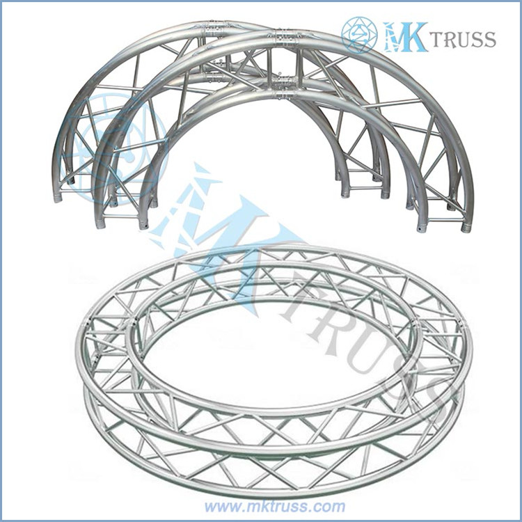 2m-12m Length Semi Circle Roof Truss for Exhibition Booth Construction Design