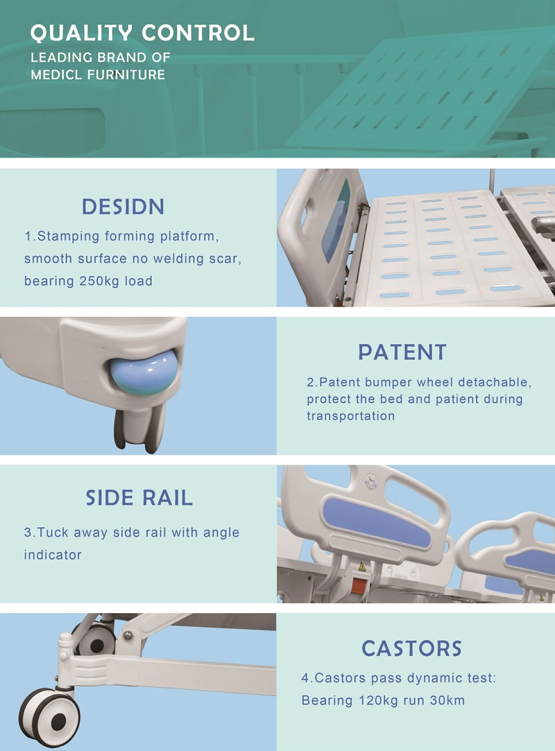 Big Promotion Electric Five Function ICU room Hospital Bed With Good Price