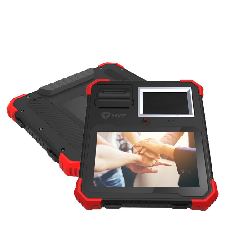 800*1280 IPS Biometric Fingerprint Terminal Industrial Grade Tablet For Observer Accreditation