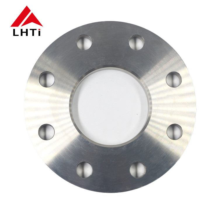Titanium Welding Flange Polished Surface Treatment for Industrial Applications ISO Certified