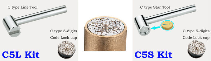 1106 Nickel Plated DN20 DN25 DN32 Magnetic Lockable Ball Valve Female Threaded End x PP-R pipe End 3