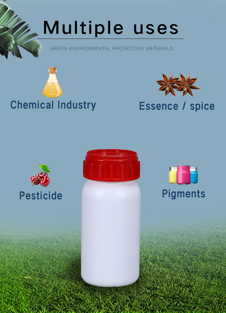 HDPE Plastic Bottle With Seal Lid For Chemical Solvents Packaging Other Agriculture