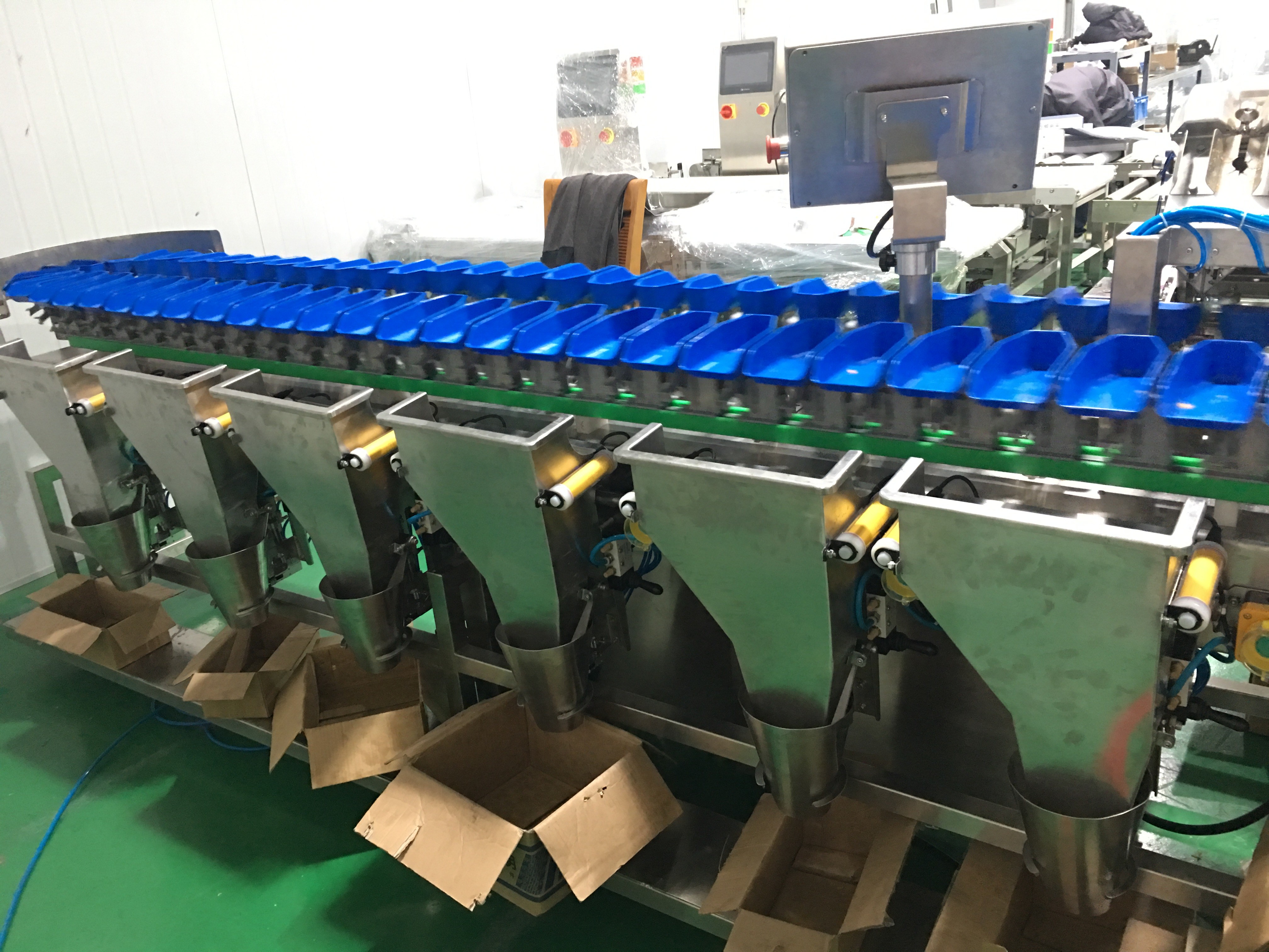 Circular Chicken Wings Sorter Machine Multiweight Grander Waterproof