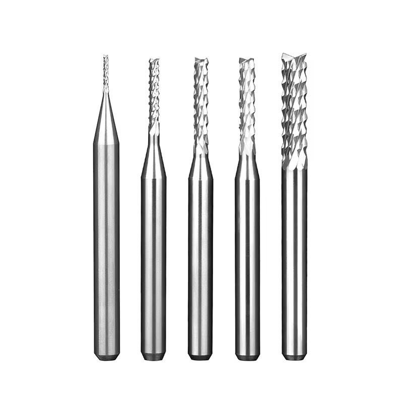 Customized Corn End Mill Uncoated Solid Carbide Corn Milling Cutter for CNC Tool