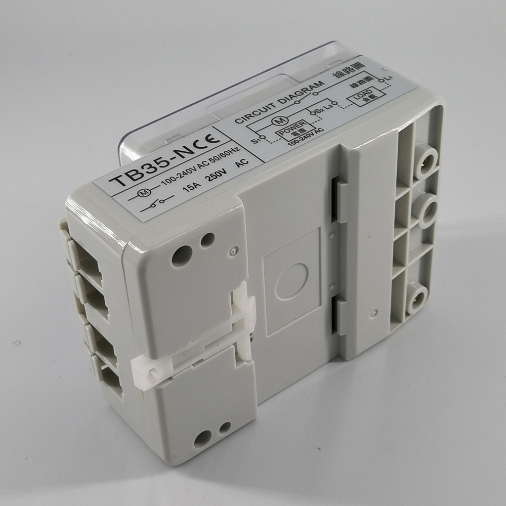 TB35-N AC220V 10A mechanical timer manual 24h time switch with battery