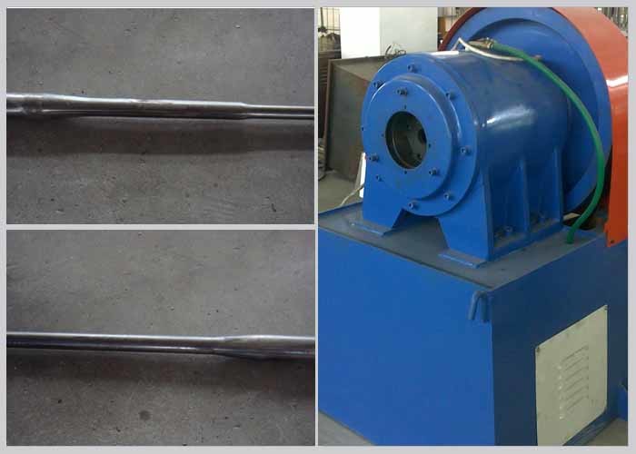 Muffler Pipe End Forming Machine Hydro Cylinder Power For Steel Tube End Shaping