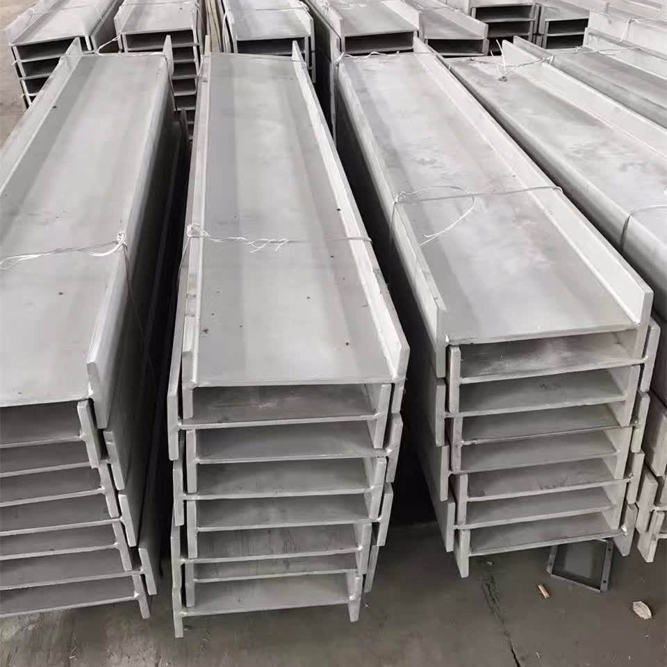201 Wide Flange Stainless Steel Beam 6m Pickling Finishing