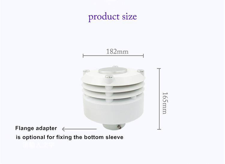 BGT-2512 Air Detector Weather PM2.5/PM10 and Temperature Sensors Response Time ≤120s