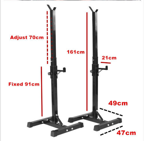 Home Gym Equipment Power Rack Customized Pull up Bar Exercise Squat Stand