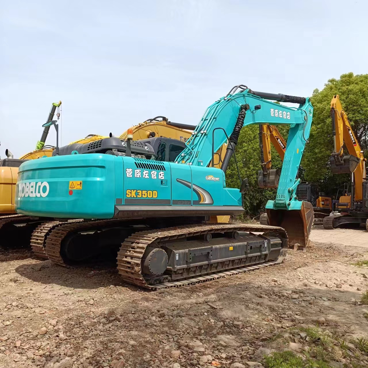 Used Kobelco SK350 SK70 Excavators in Excellent Condition with Original Hydraulic Valve