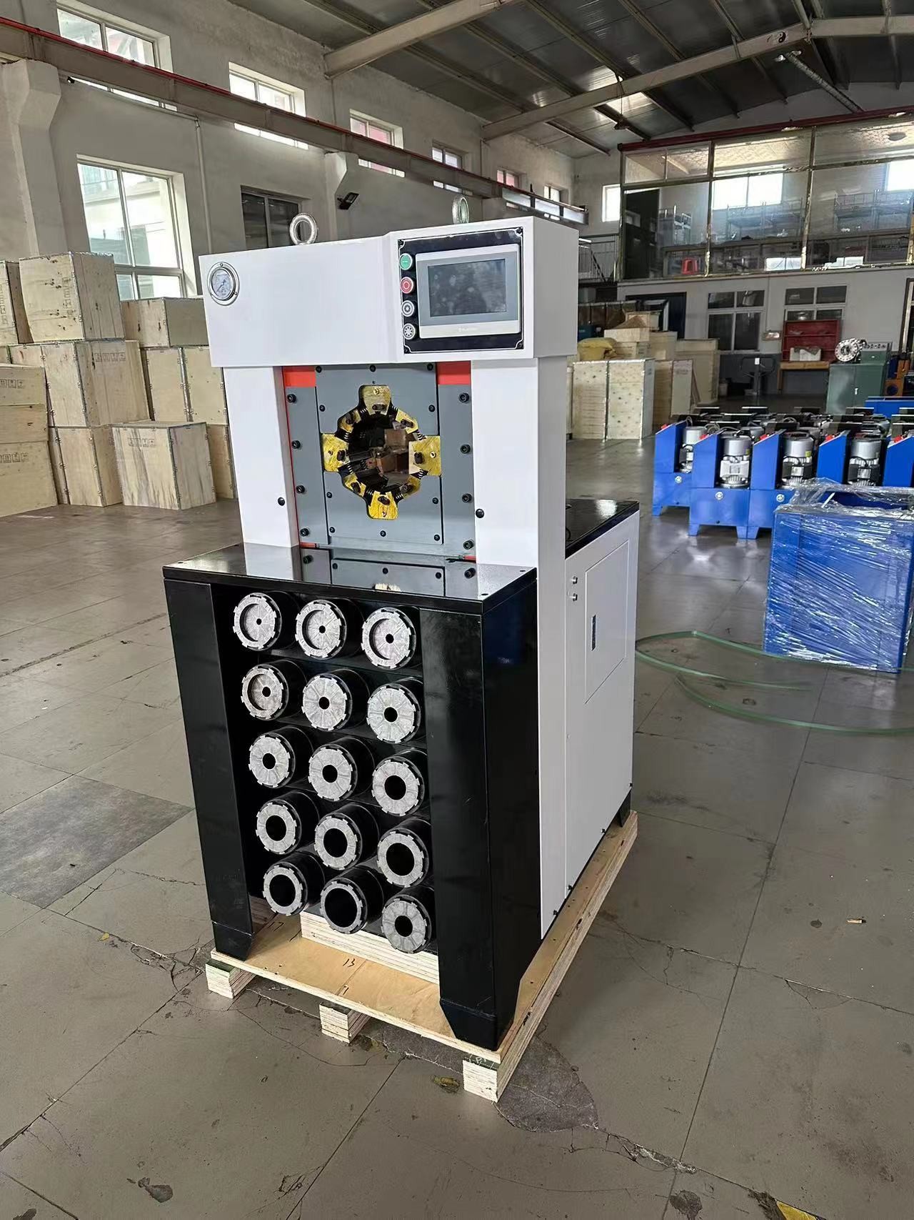Compact and Fast AC Hose Crimping Machine Crimping Speed 10-15s/time 1000*800*1630 Mm