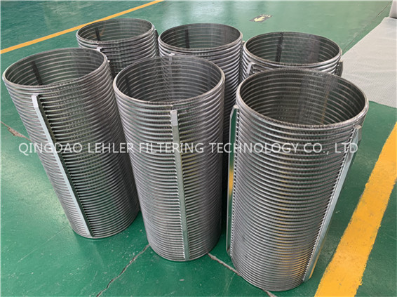 Stainless Steel 255mm Diameter Cri-man Screen Basket Screw Press Separator Screens
