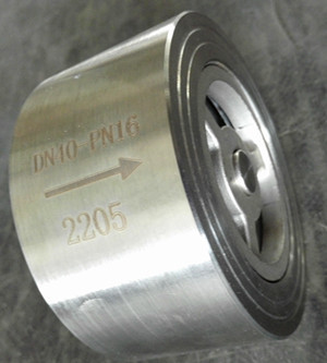 Dual Plate Check Valve, ASTM A216 WCB, 2 Inch (DN 50) , Standard API 594.China Dual Plate Check Valve Manufacturer S