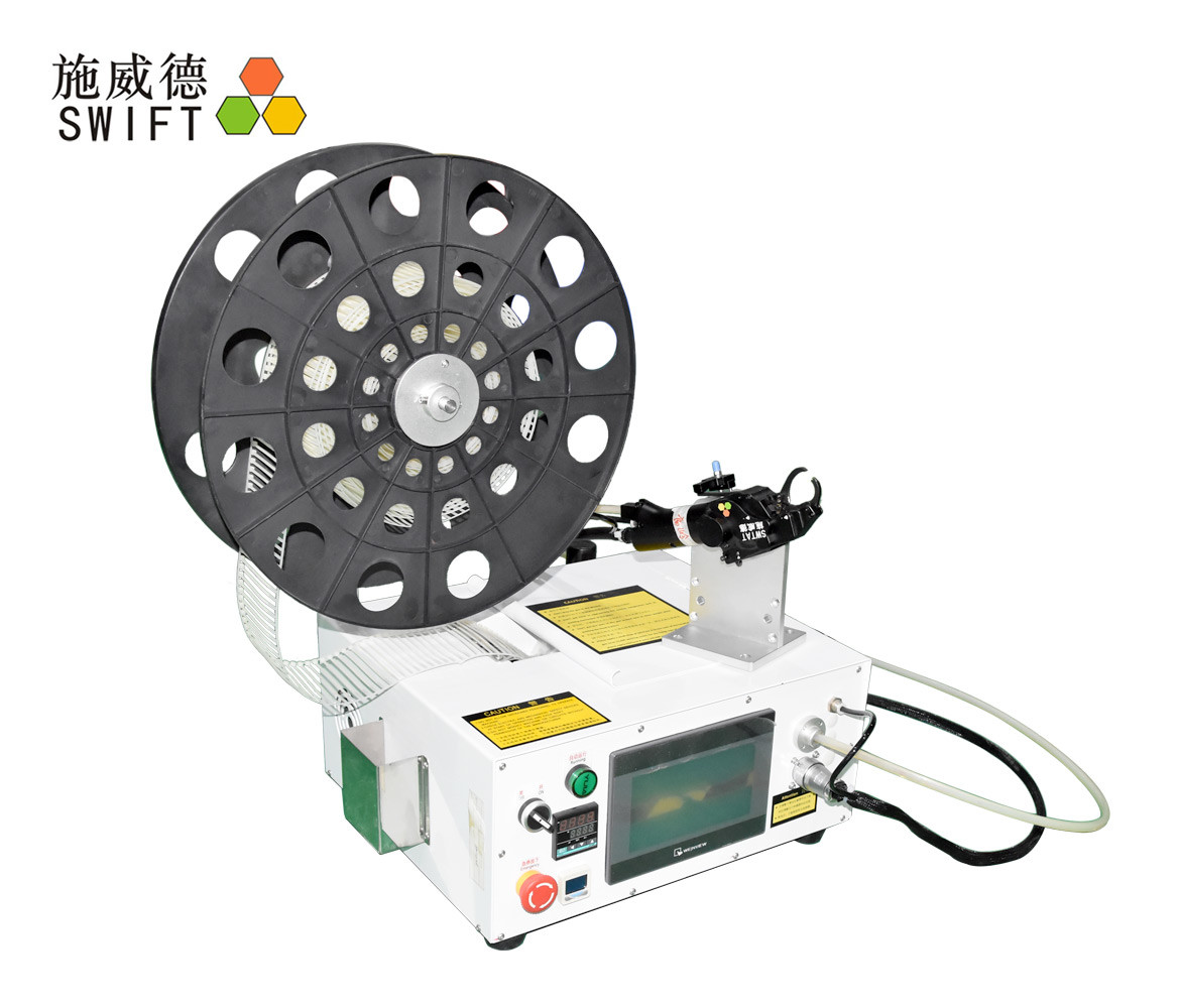 Small Easy Moving Automatic Cable Tie Tool Low Noise For Reel Cable Tie
