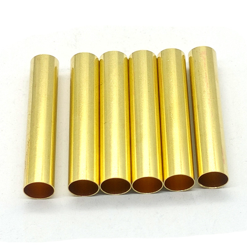 Copper Custom Turned Parts High Precision Custom Metal Bushings Non Standard