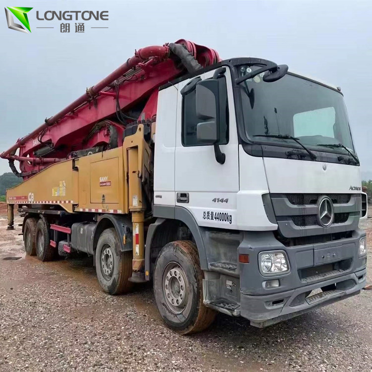 Second Hand Hydraulic Used Cement Pump Automatic 53M Custom