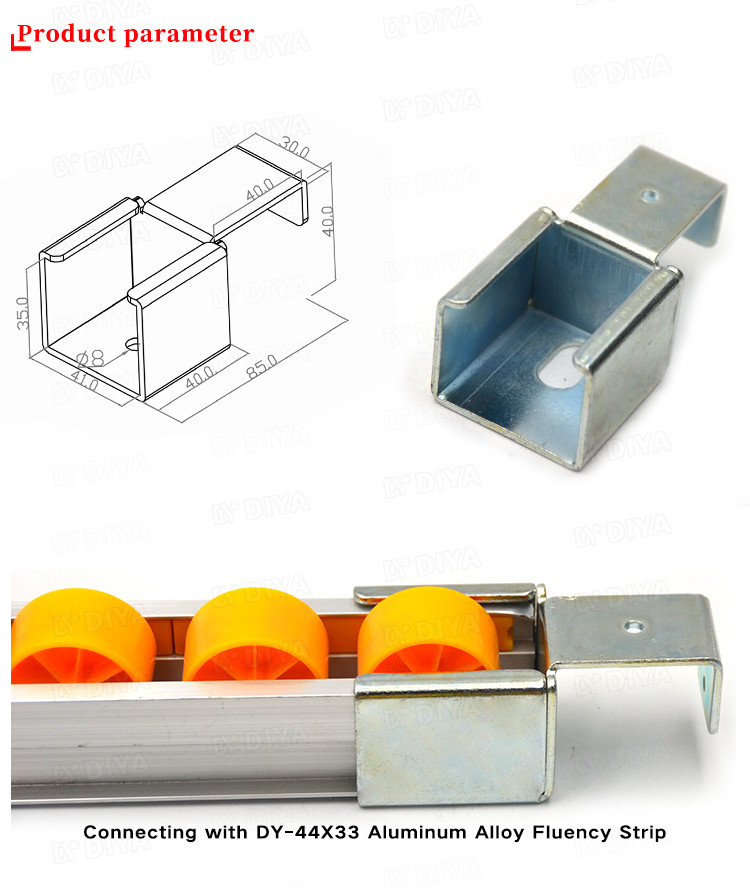 Cold Rolled Sheet Metal Joints Steel Mounting Joint Bracket Blue White Color